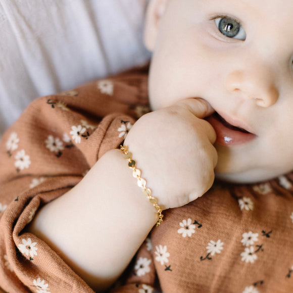Kids Star Enamel Bracelet – Baby Gold