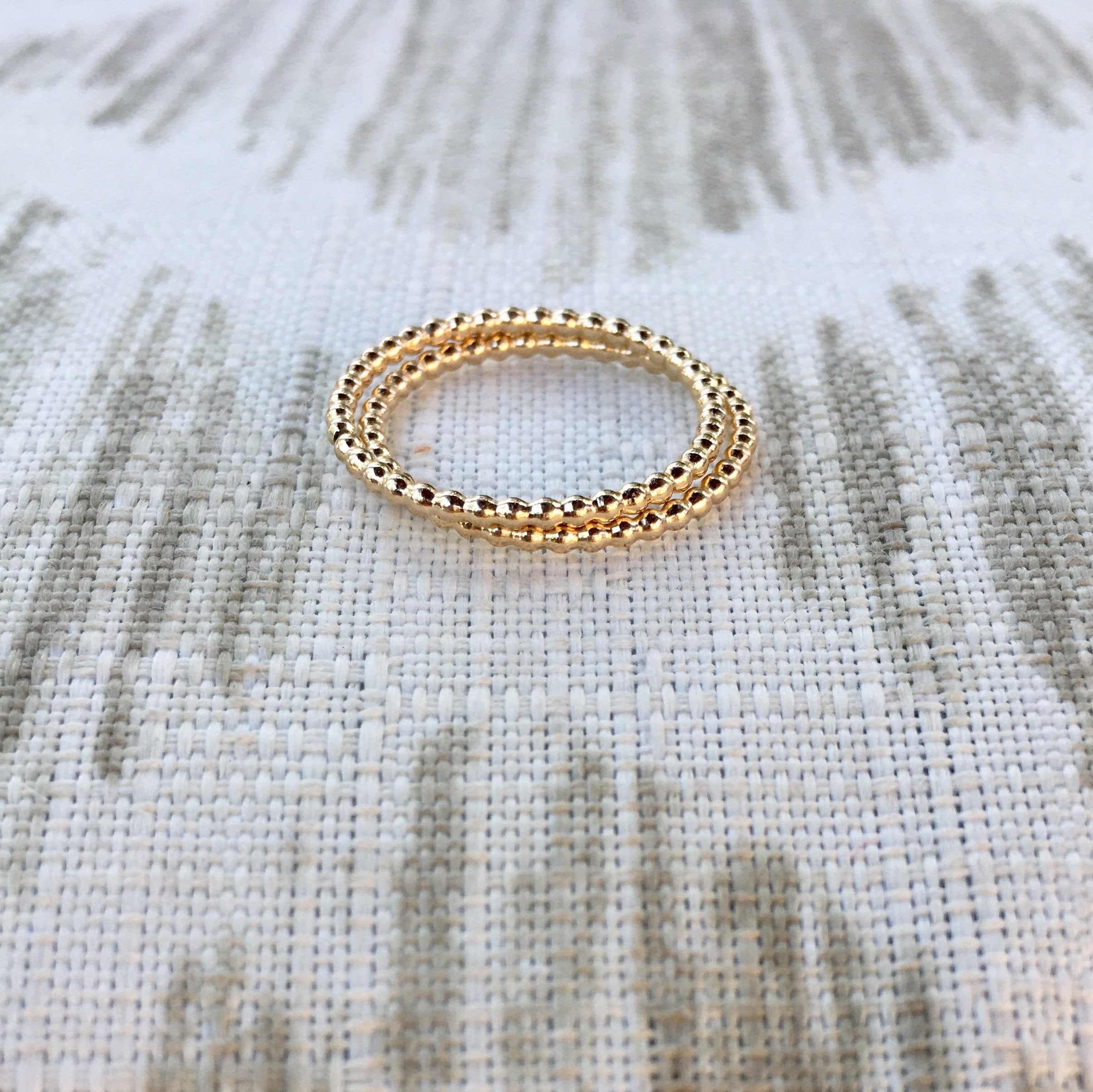 Dotted Ring/ Beaded Ring